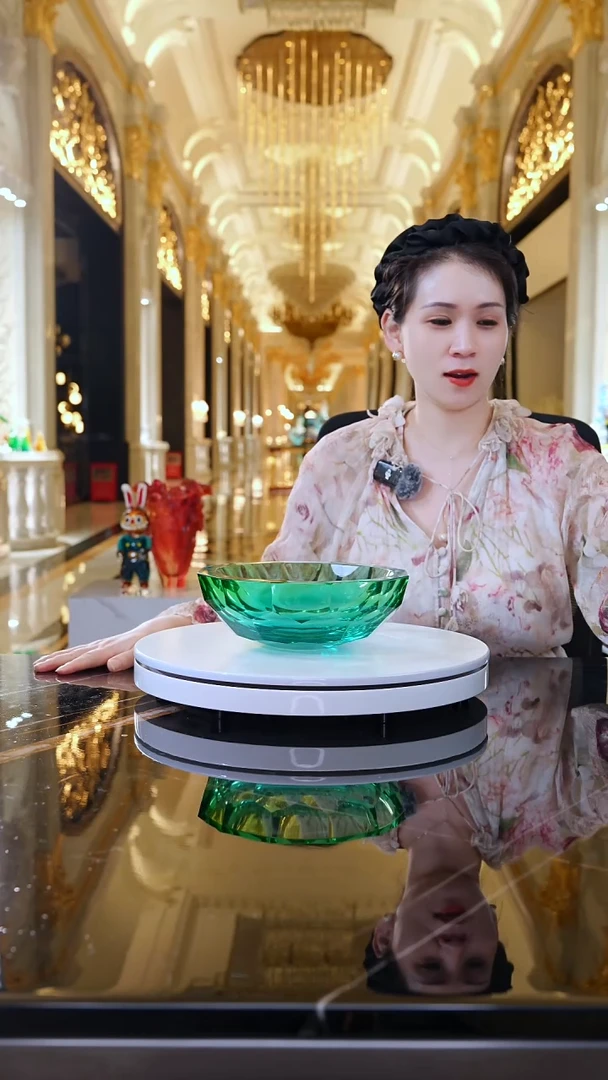 摆件AJ1011280绿色收纳果盘