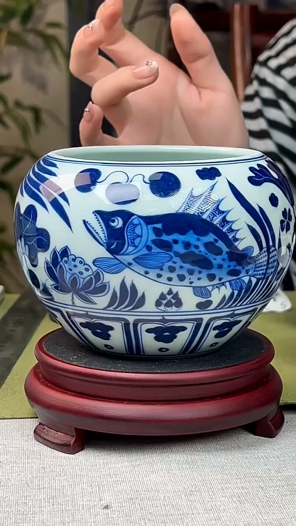 瓷片景德镇毛仔柴窑杯