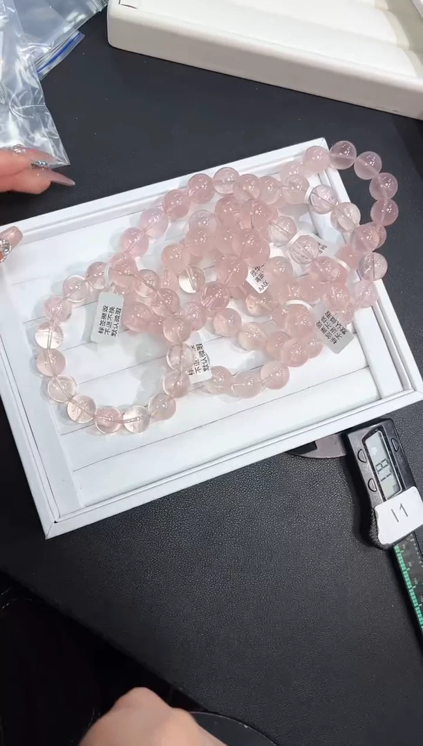 【闪购商品】水晶手串未镶嵌89m多样性发其一/1条14mm默认微瑕