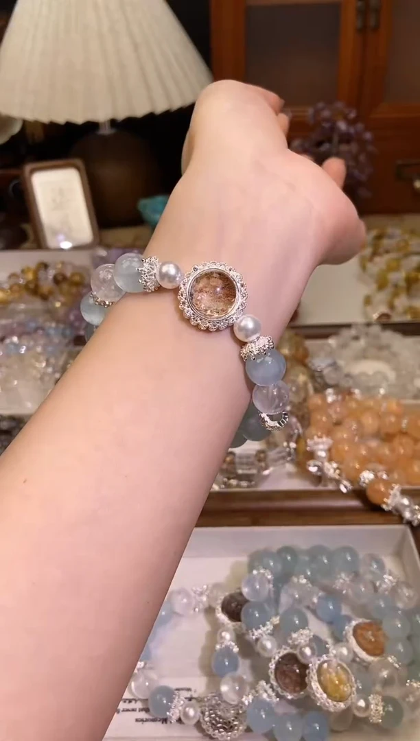 【闪购商品】海蓝宝石手链未镶嵌884