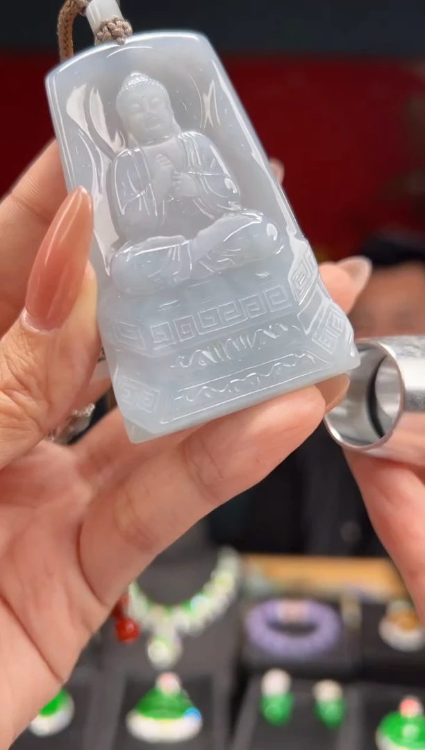 【闪购商品】翡翠颈饰未镶嵌094  /天然a货翡翠