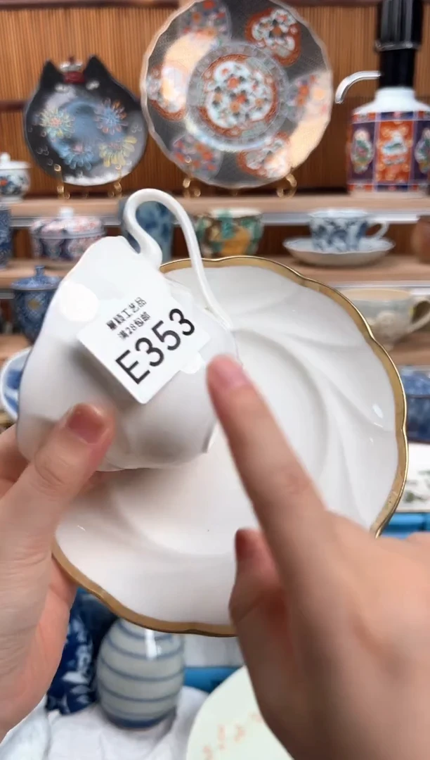 瓷片車*?353E盘子杯子碗