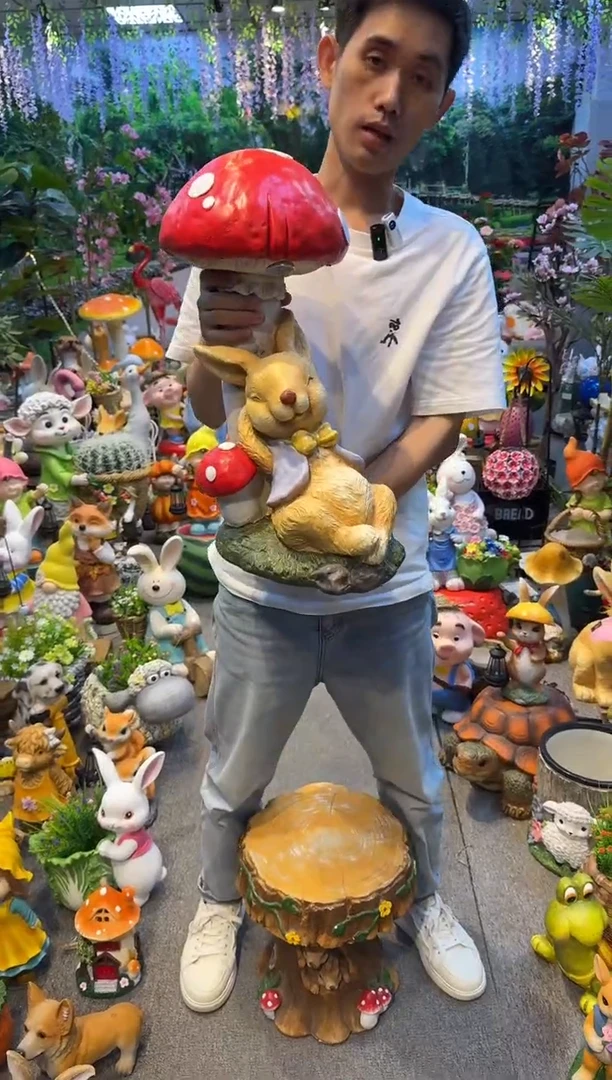 花园庭院摆件&00&
