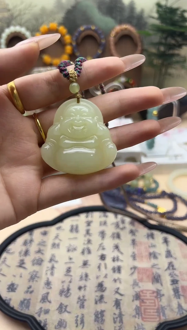 颈饰未镶嵌和田玉195
