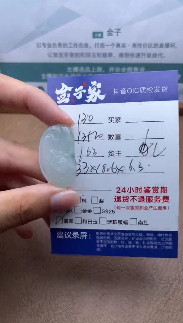 翡翠未镶嵌颈饰531352311--2