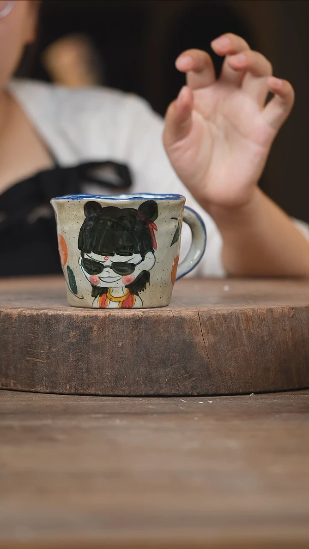 瓷片景德镇高温釉下彩（食品级）