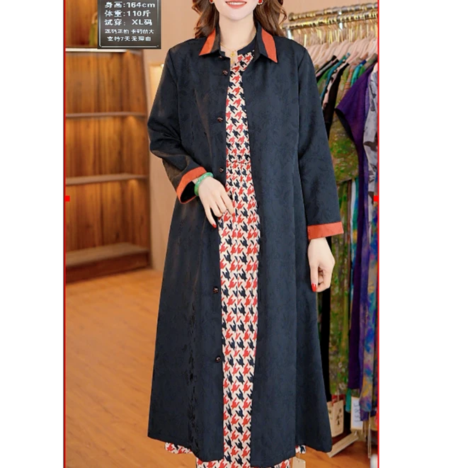 6685-26新款时尚气质风衣