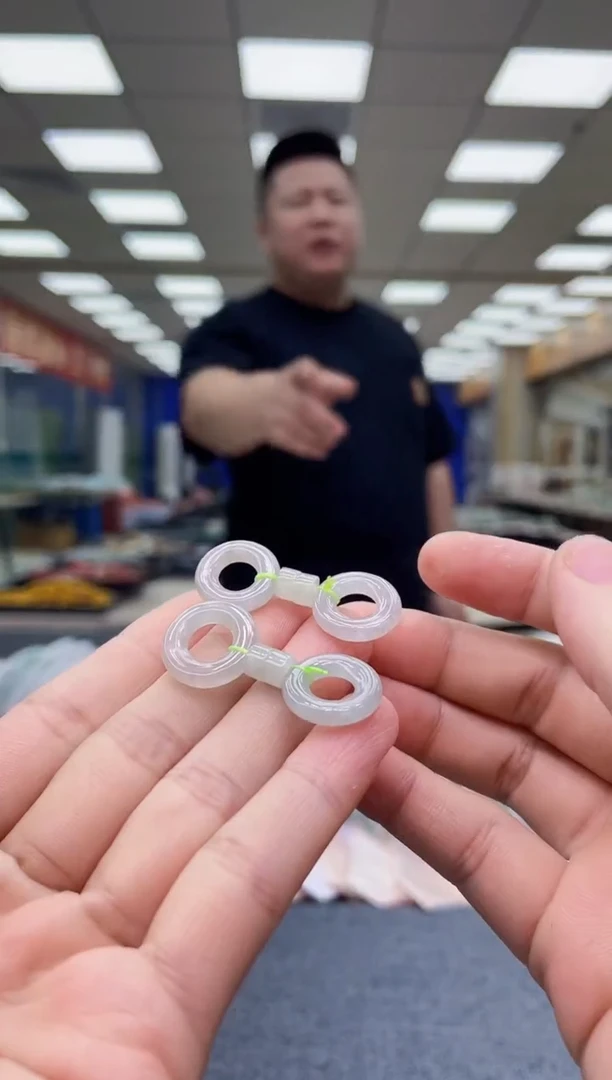 未镶嵌翡翠耳饰AAAAAA-多样性发其一DP-EX01