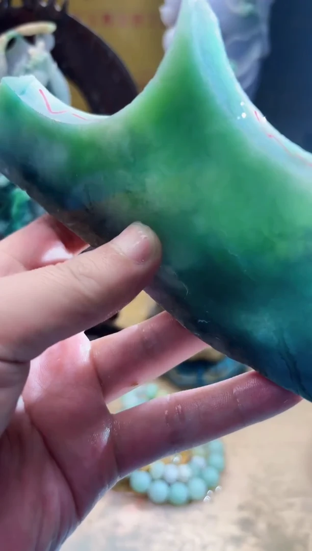 未镶嵌挂件翡翠A货张麦9467