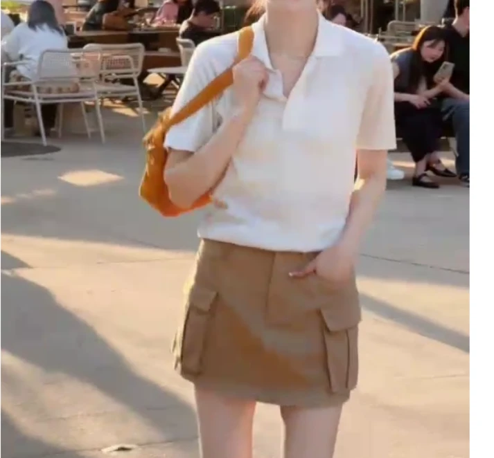 2025夏季新款网红同款洋气气质韩版潮流上衣裙子女美丽a6