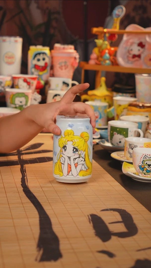 景德镇手工手绘杯