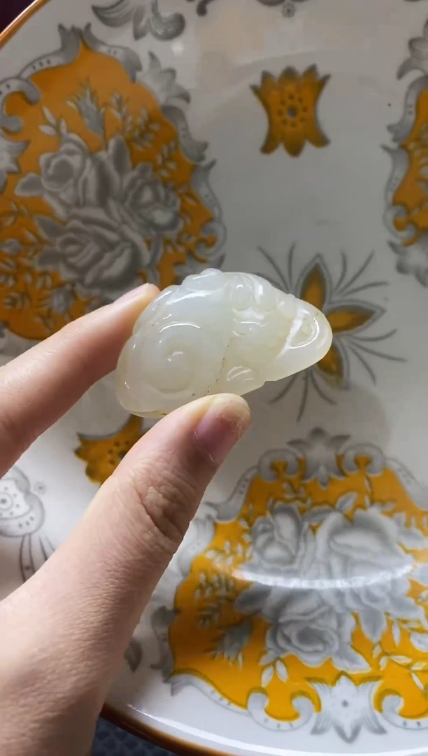 瓷片瓷片 瓷器 摆件 1个