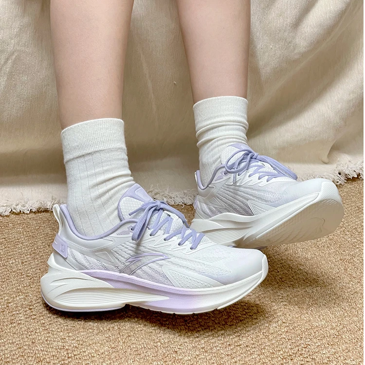 安踏毒刺5男女鞋缓震跑鞋2025夏季网面运动鞋跑步鞋子减震