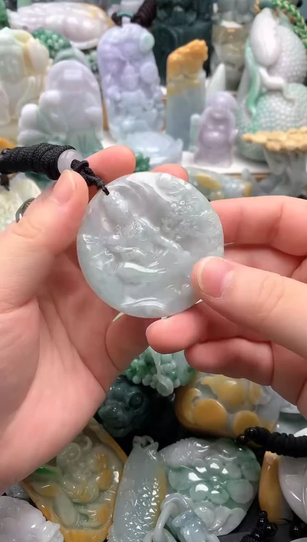 吊坠(不含链)未镶嵌翡翠1