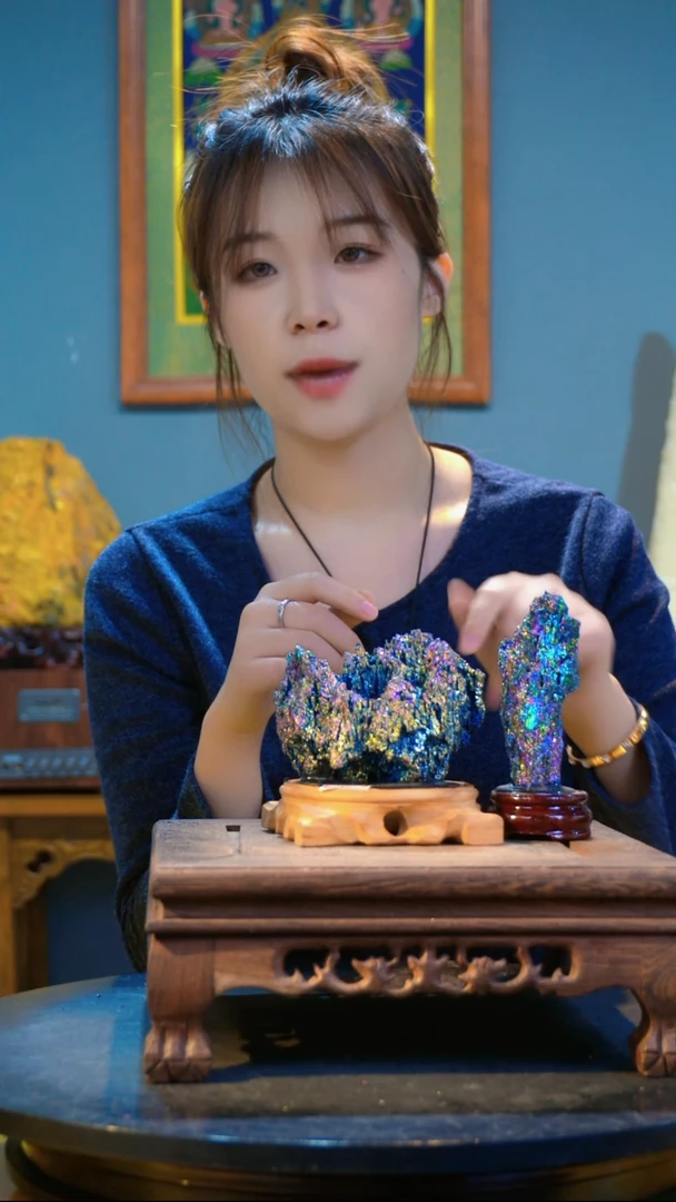 石材精品矿物晶体摆件