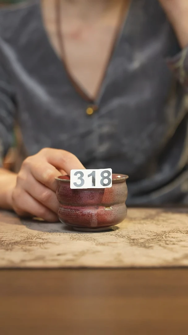 陶瓷茶器茶具主人杯318