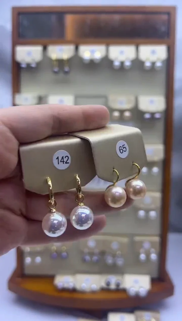 未镶嵌耳饰淡水珍珠142+65
