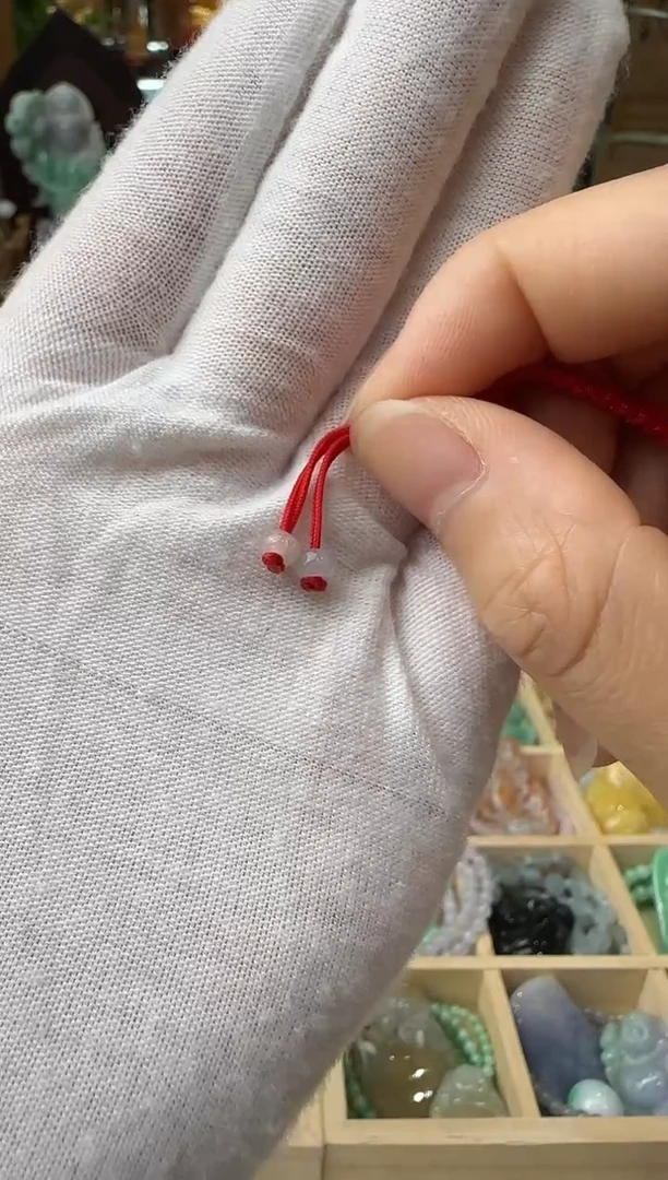 翡翠未镶嵌颈饰手串