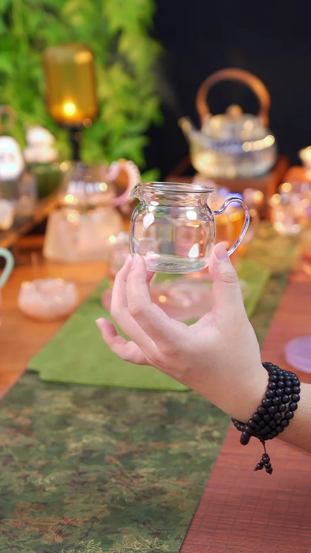 新款元满公道杯杯220ml 粉把款