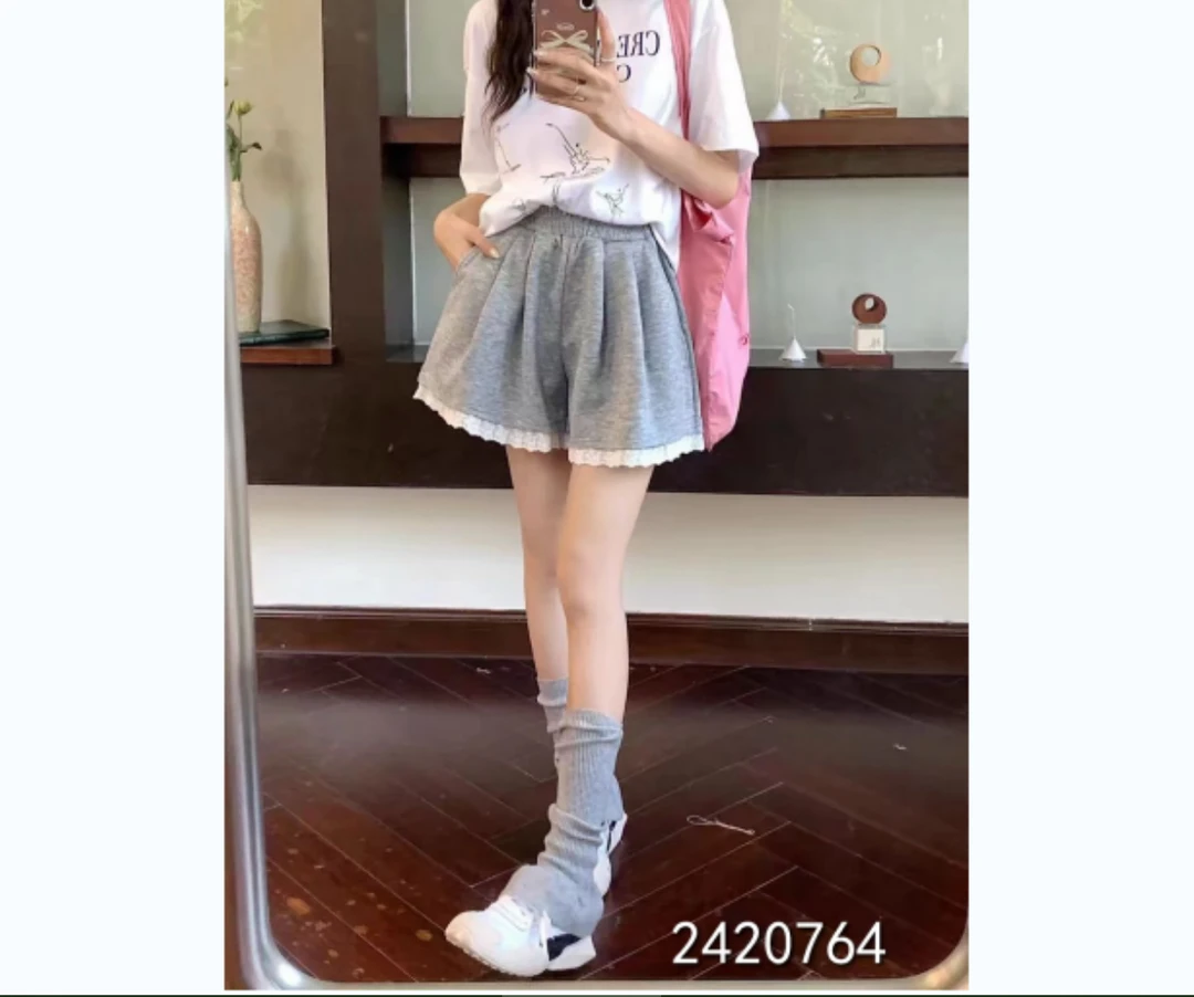小妳XiaoNi———（夏款松紧休闲短裤2420764）