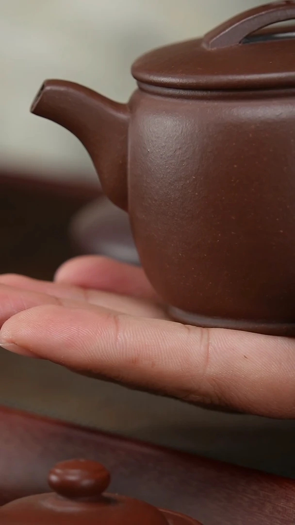 【闪购商品】紫砂茶壶汉瓦紫泥