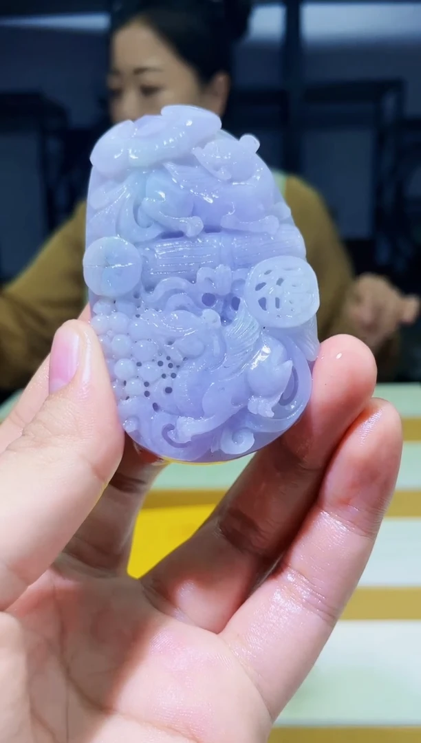 定制翡翠未镶嵌毛货06010189