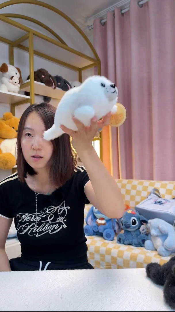 毛绒桌伴18海豹公仔