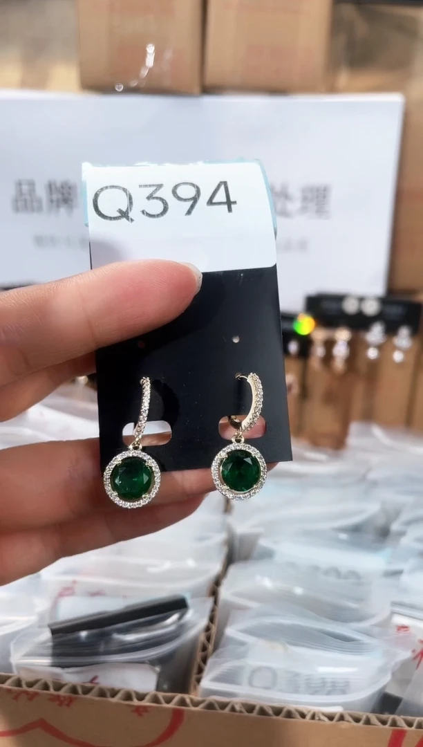 合金925银锆石Q394