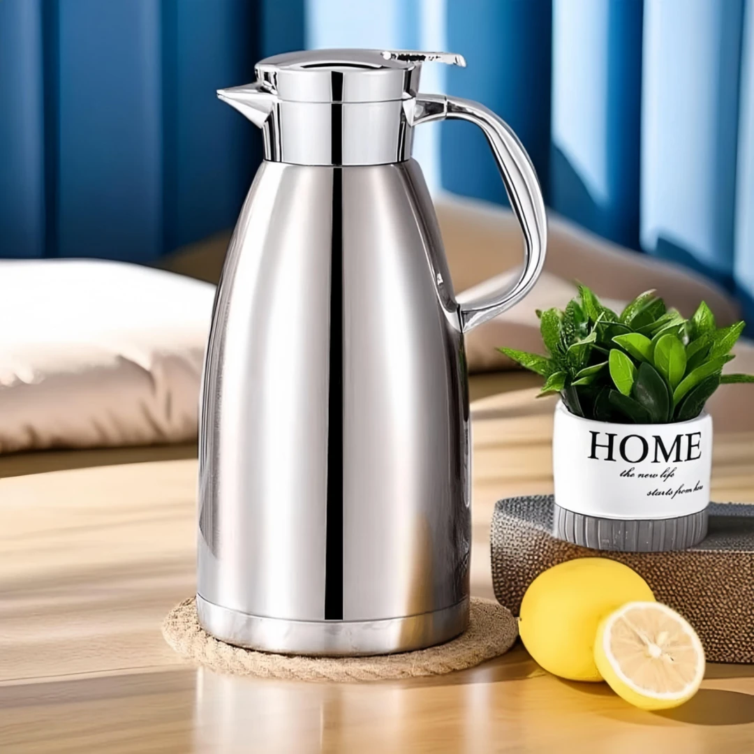 【304真空持久保温】保温水壶家用大容量罗马保温瓶暖壶鸭嘴款-6