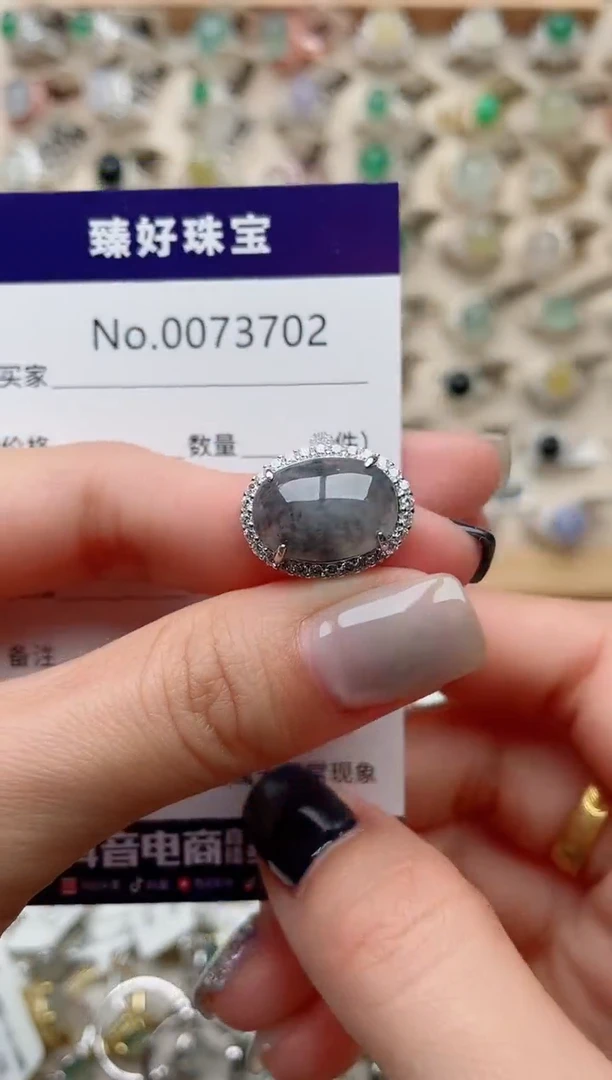 【闪购商品】翡翠戒指银S925镶嵌..........