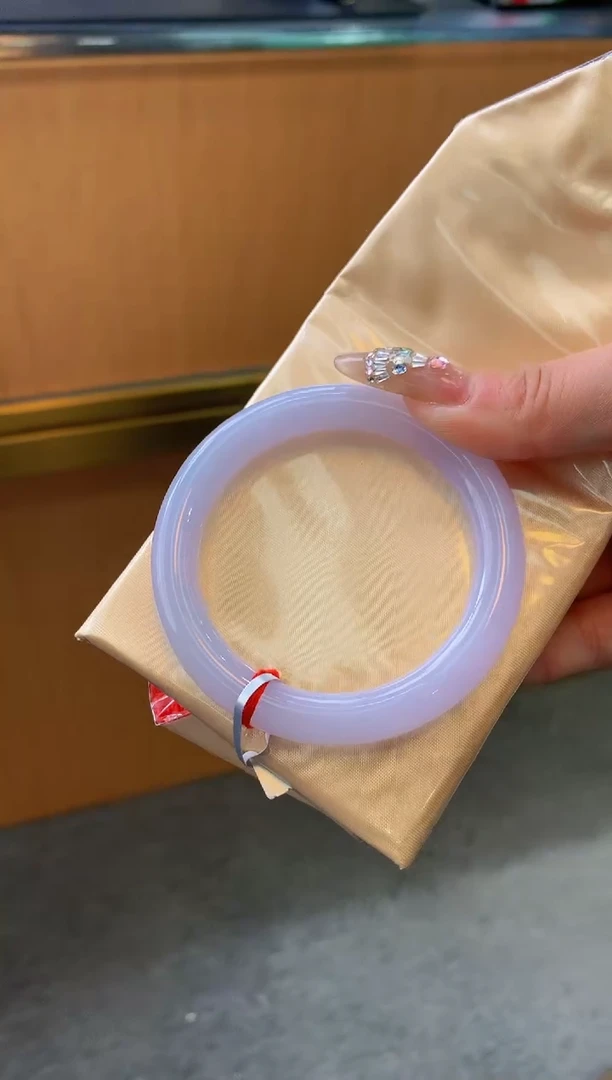 未镶嵌手镯翡翠-F23-圆条54.7