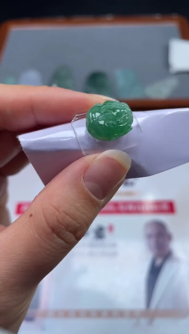 【闪购商品】定制翡翠银S925镶嵌01-18HDJT0127636