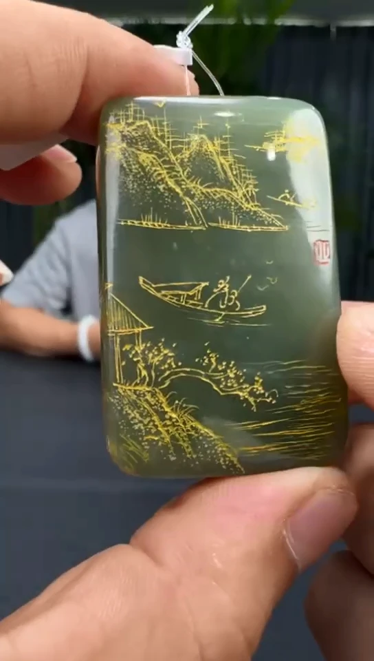 和田玉未镶嵌颈饰多样性发货6615