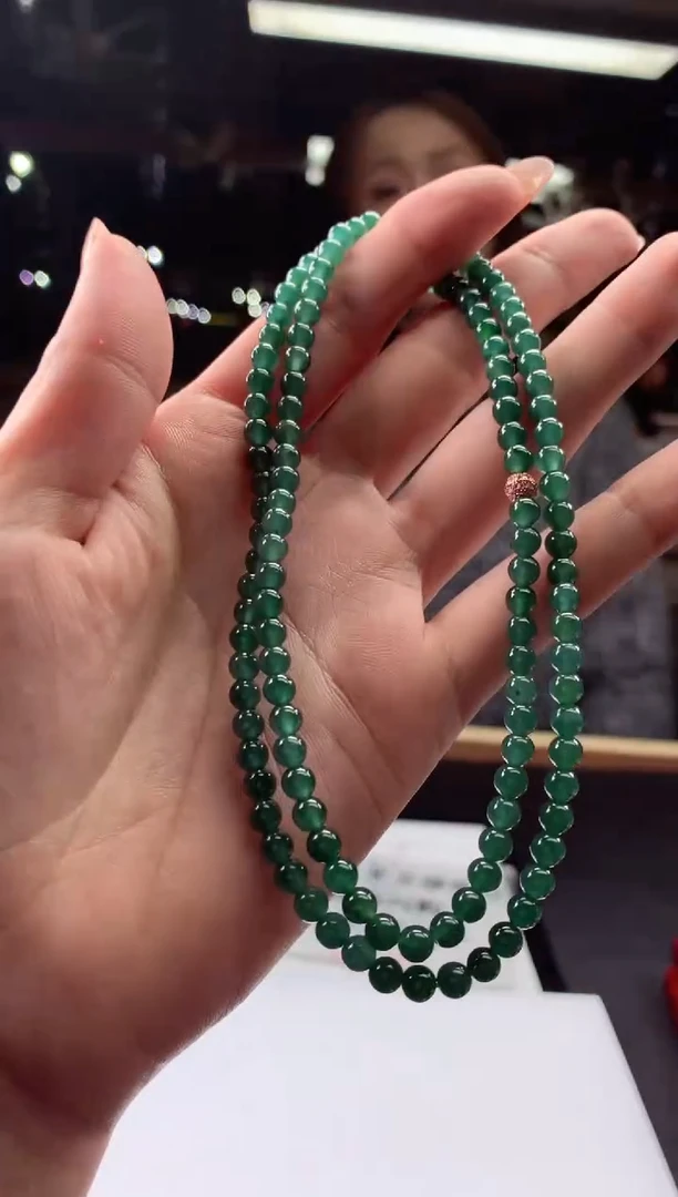 颈饰未镶嵌翡翠天然A货翡翠拍一发一