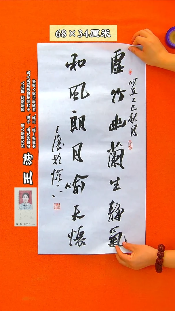 书法77R王涛书法作品