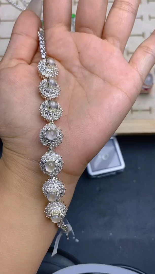 未镶嵌定制翡翠天然翡翠蛋面82