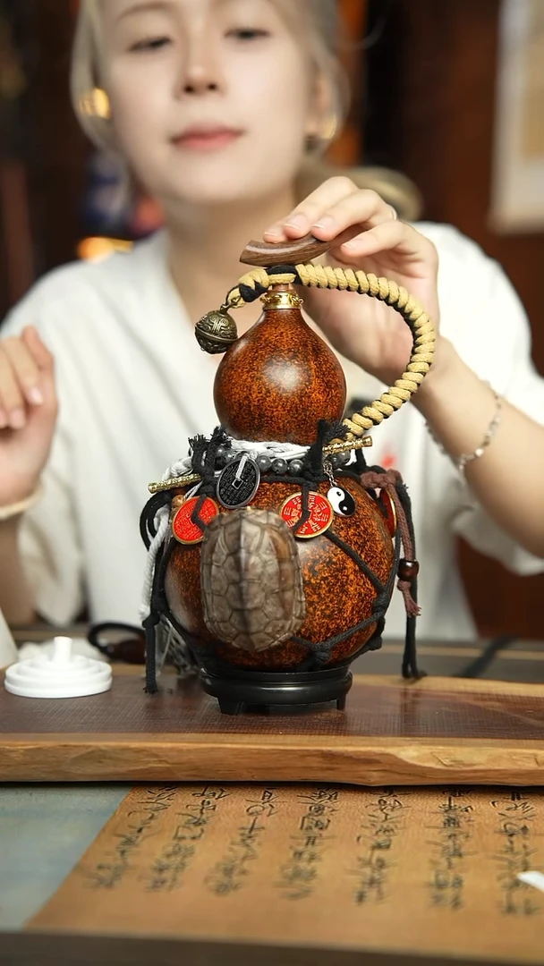 19号1000ml左右非遗大漆酒葫芦