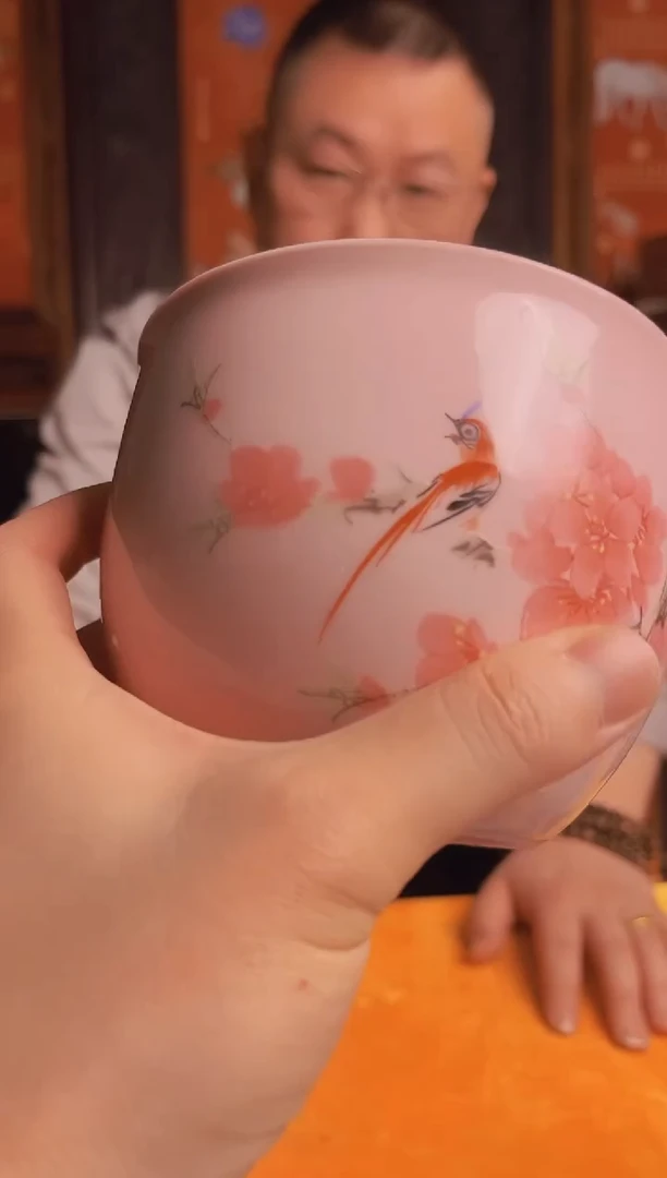 摆件陶瓷景德镇现代陶瓷流水10 带防伪标