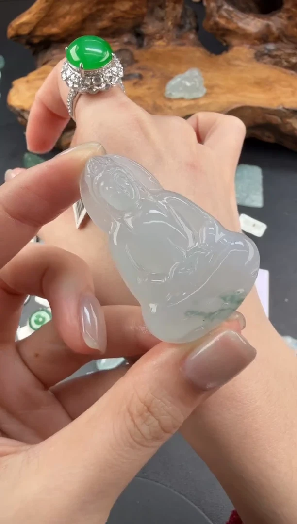 未镶嵌定制翡翠翡翠饰品-183 毛货