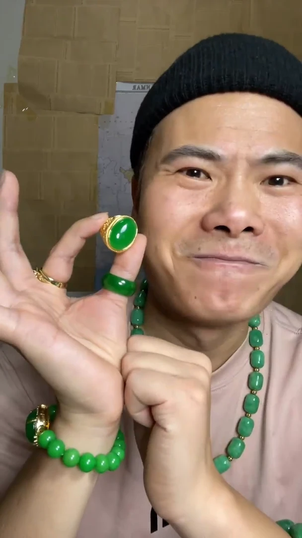 未镶嵌戒指翡翠【小伍甄选福利】高端大鸽子蛋戒指