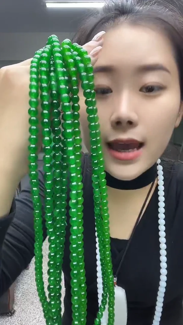 冰绿圆形卡8链子多样性发货一