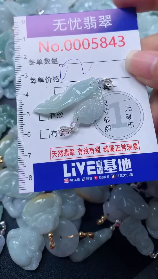 颈饰未镶嵌翡翠5843