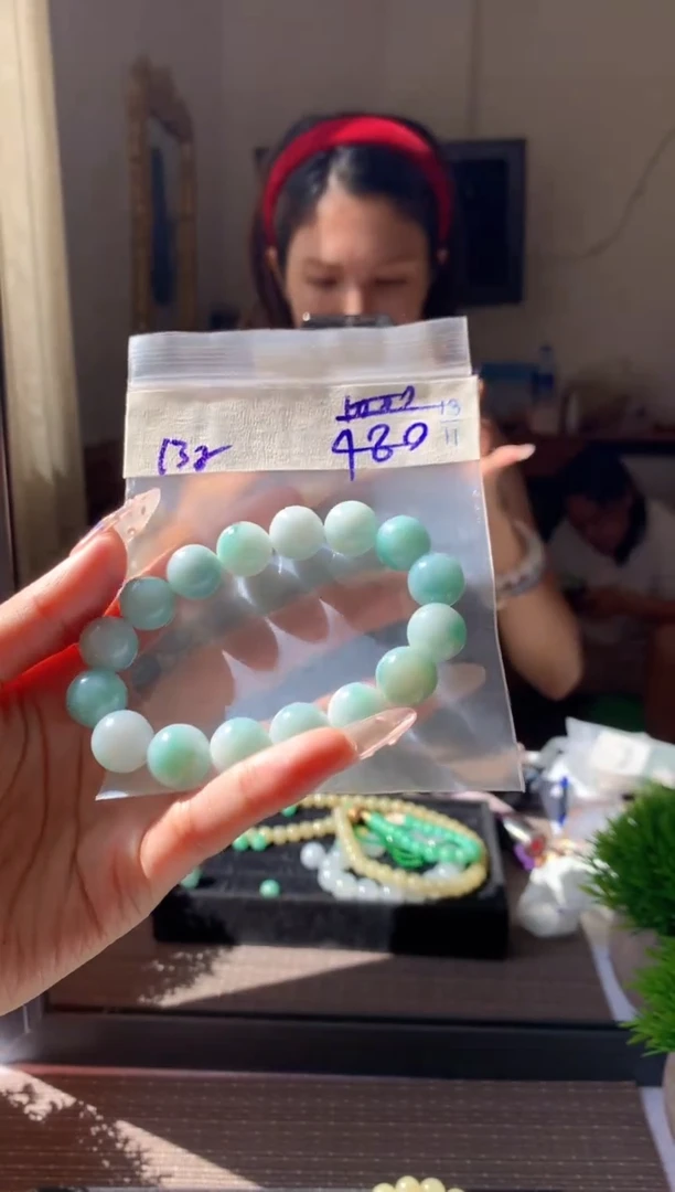 未镶嵌珠串定制翡翠天然缅甸翡翠