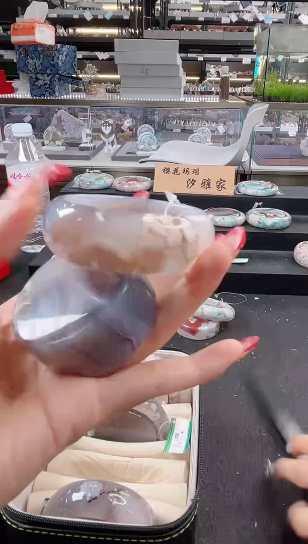 未镶嵌手镯石英质玉54--55圈口（赠品镯心）677055