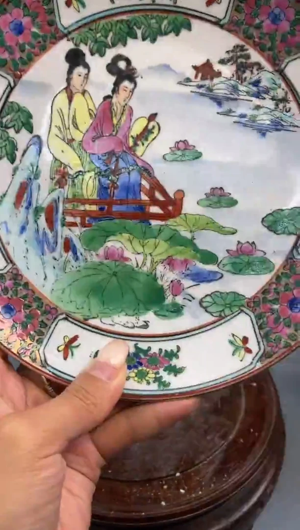 瓷片微瑕慎拍景德镇窑老厂瓷器单件