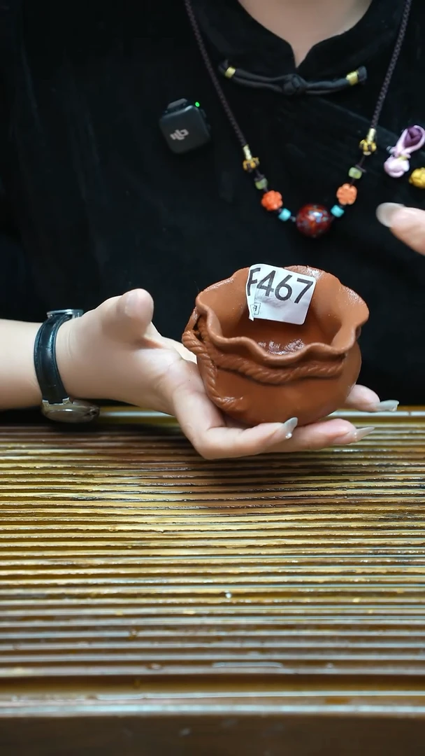 粗陶手工手做茶具
