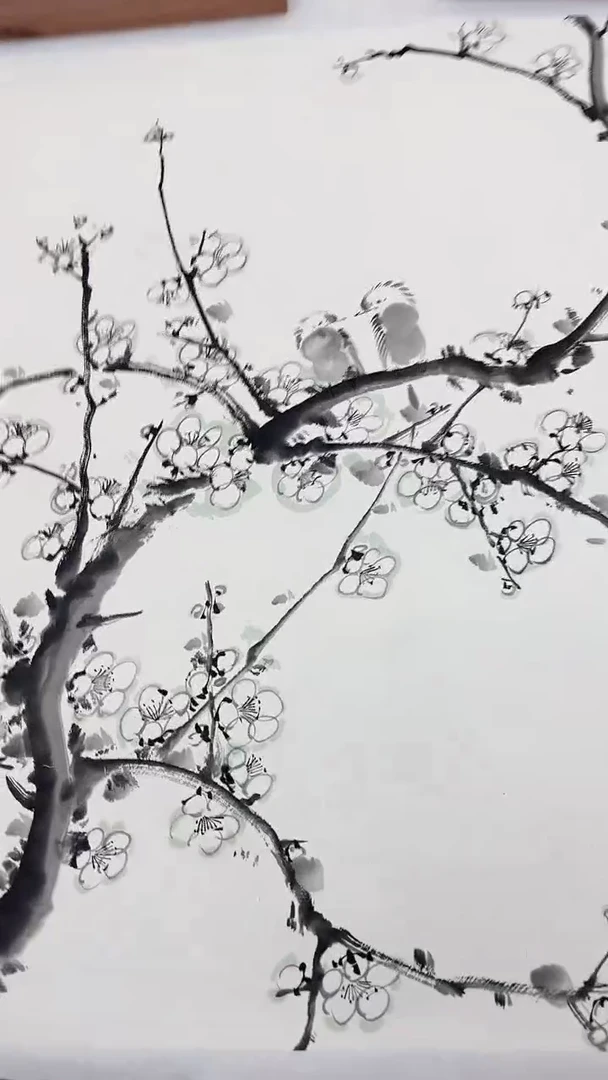 书法12-25-15贾老师4平尺国画作品