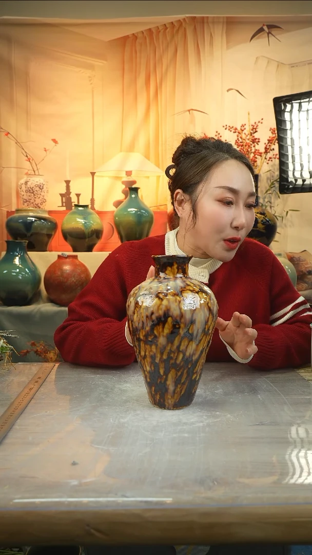 高度23口径5陶瓷花瓶