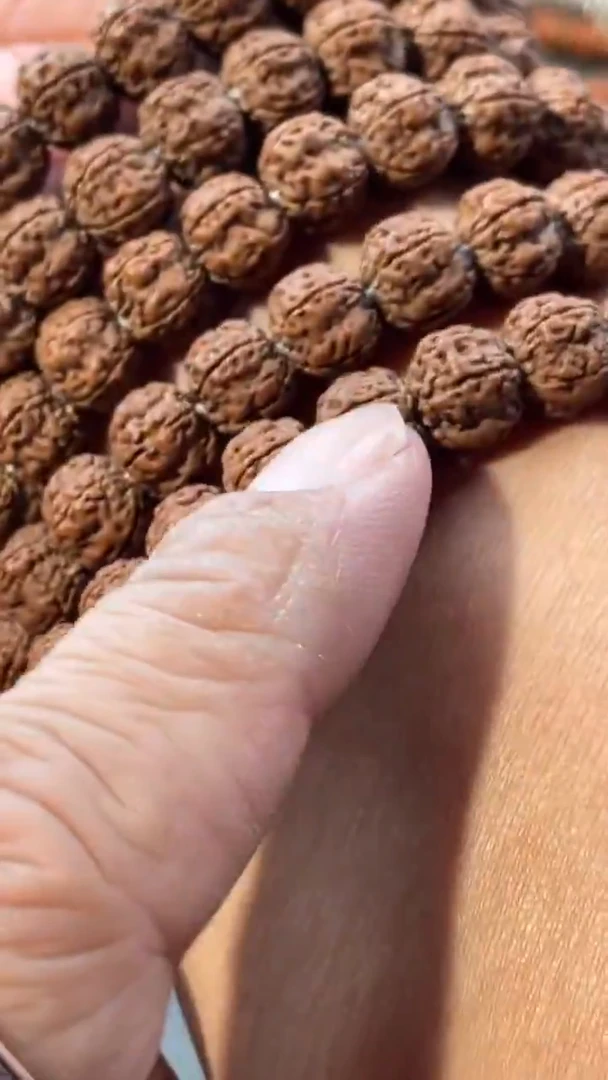 手串金刚菩提原生态梅花长串+礼盒包装