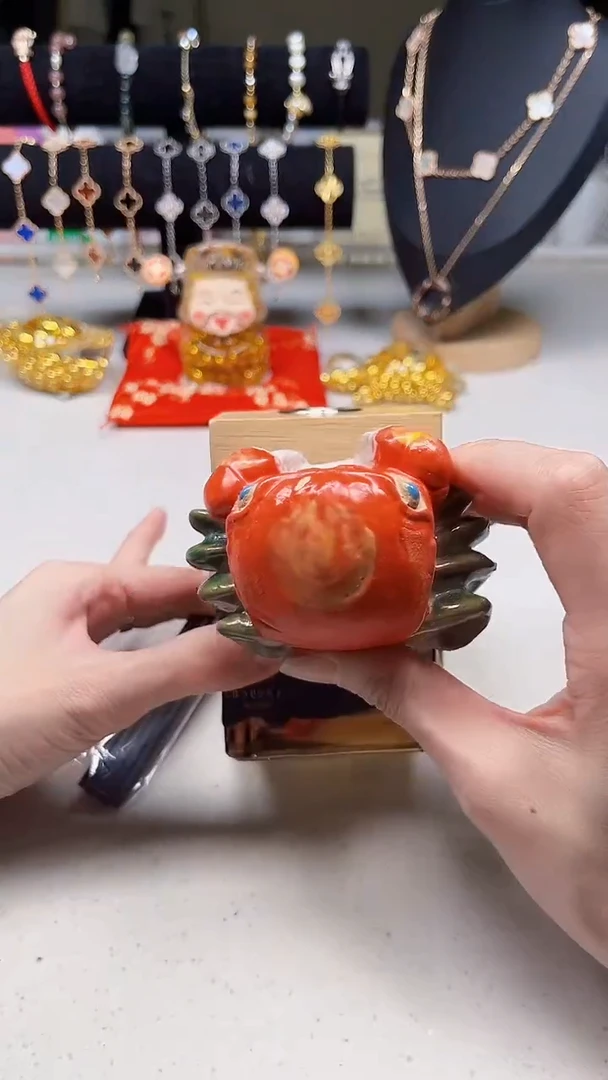 瓷片陶茶周边666文玩多人小苍兰